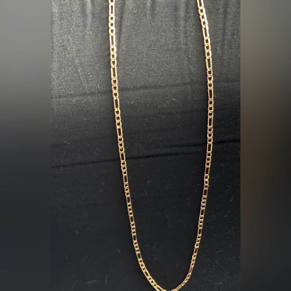 24” Figaro Chain in Rose Gold Filled